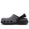 Sabots réfléchissants Crocs Duet Max « Gris Noir » 209193-0WN