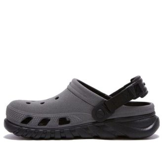 Sabots réfléchissants Crocs Duet Max « Gris Noir » 209193-0WN