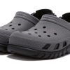 Sabots réfléchissants Crocs Duet Max « Gris Noir » 209193-0WN