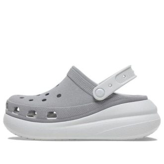 Sabots réfléchissants Crocs (femmes) Crush « Gris Blanc » 209209-1LP