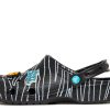 Sabots Ron English x Classic « Animaux de fête – Zèbre noir »