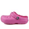 Sabots ronds doublés classiques Crocs (GS) « Rose » 203506-6LA