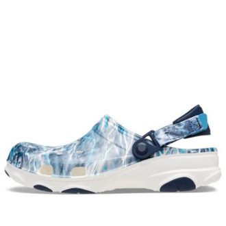 Sabots tout-terrain classiques Crocs (femmes) Mossy Oak « Bleu et blanc » 207975