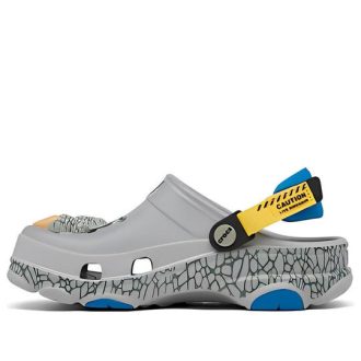 Sabots tout-terrain classiques Crocs (GS) x Jurassic World « Gris ardoise » 207976-013