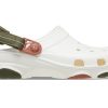 Sabots tout-terrain Crocs « Blanc Vert » 206340-0WV