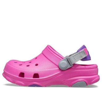Sabots tout-terrain Crocs (GS) Classic « Rose électrique » 207011-6QQ