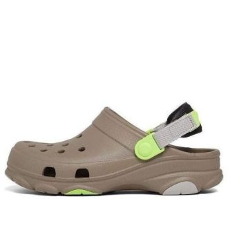 Sabots tout-terrain Crocs (GS) « Kaki » 207458-2F9