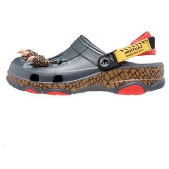 Sabots tout-terrain Crocs x Jurassic World « Attention, dinosaure vivant » 207968-0IE