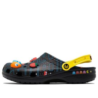 Sabots tout-terrain Crocs x Pac-Man « Noir Jaune » 209321-001