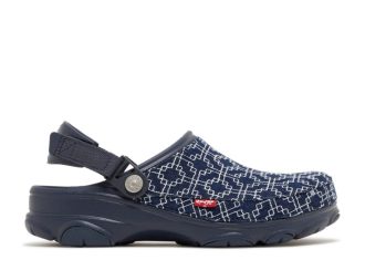 Sabots tout-terrain Levi&rsquo;s x Classic « Sashiko – Bleu marine »