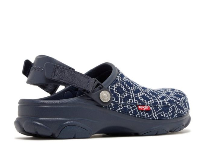 Sabots tout-terrain Levi&rsquo;s x Classic « Sashiko – Bleu marine »
