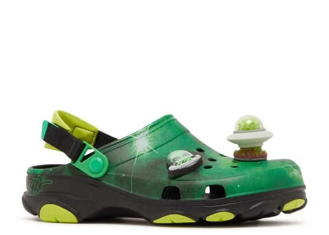 Sabots tout-terrain Ron English x « Zone 54 – Galaxie verte »