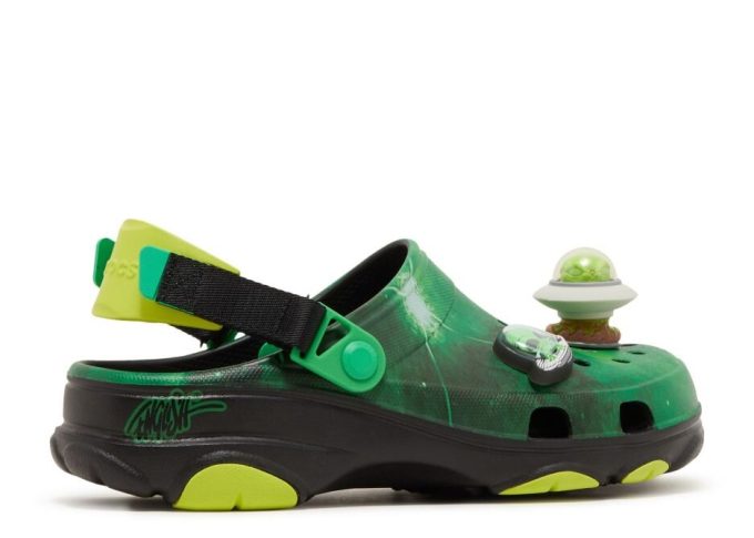Sabots tout-terrain Ron English x « Zone 54 – Galaxie verte »