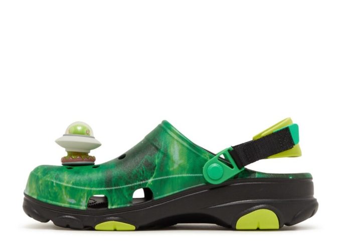 Sabots tout-terrain Ron English x « Zone 54 – Galaxie verte »