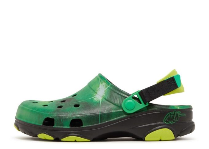 Sabots tout-terrain Ron English x « Zone 54 – Galaxie verte »