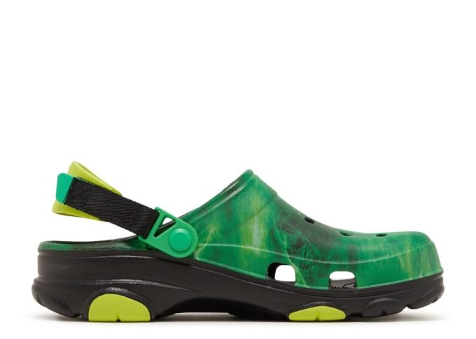 Sabots tout-terrain Ron English x « Zone 54 – Galaxie verte »