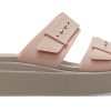 Sandale Brooklyn Crocs (femmes) Pale Blush « Brown Beige » 207431-6RL