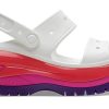 Sandale Crocs Classic Mega Crush (femmes) « Blanc, rouge, violet » 207989-94S