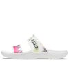 Sandale Crocs Classic Tie-dye Graphic (femme) « Noir Vert » 207283-94S