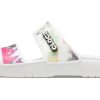 Sandale Crocs Classic Tie-dye Graphic (femme) « Noir Vert » 207283-94S