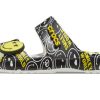 Sandale Crocs SmileyWorld x Classic « Noir et blanc » 207207-94S