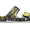 Sandale Crocs SmileyWorld x Classic « Noir et blanc » 207207-94S
