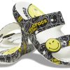 Sandale Crocs SmileyWorld x Classic « Noir et blanc » 207207-94S