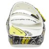 Sandale Crocs SmileyWorld x Classic « Noir et blanc » 207207-94S