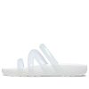 Sandale à lanières brillante Crocs Splash (femmes) « Blanc » 208537-100