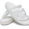Sandale à lanières brillante Crocs Splash (femmes) « Blanc » 208537-100
