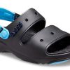 Sandale tout-terrain Crocs Classic « Noir et bleu clair » 207711-0ZQ