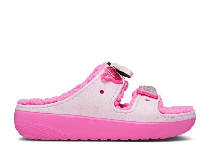 Sandales Barbie x Classic Cozzzy « Rose électrique »