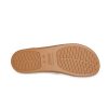 Sandales compensées tissées Crocs Brooklyn (femmes) « Blanc/Marron » 209977-0WV
