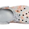 Sandales Crocs Bayaband Beach gris clair à fleurs 206232-0GN