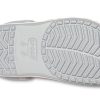 Sandales Crocs Bayaband Beach gris clair à fleurs 206232-0GN