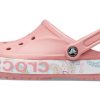 Sandales Crocs Bayaband à imprimé rose unisexe 206233-682