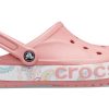 Sandales Crocs Bayaband à imprimé rose unisexe 206233-682