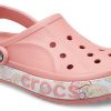 Sandales Crocs Bayaband à imprimé rose unisexe 206233-682