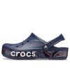 Sandales Crocs Bayaband à imprimé unisexe, bleu 206233-410