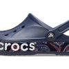 Sandales Crocs Bayaband à imprimé unisexe, bleu 206233-410