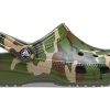 Sandales Crocs Beach camouflage vert armée 206454-3TC
