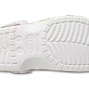 Sandales Crocs Beach à fleurs blanches « Blanc, rouge, vert » 206230-10D