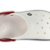 Sandales Crocs Beach unisexes blanches et bleues « Blanc Bleu » 11016-11I