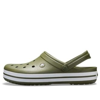 Sandales Crocs Beach vert armée 11016-37P