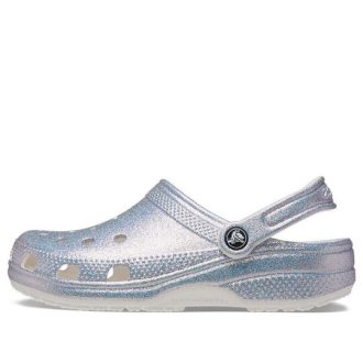 Sandales Crocs Classic Casual unisexes argent métallisé rose 207551-90H
