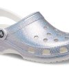 Sandales Crocs Classic Casual unisexes argent métallisé rose 207551-90H