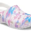 Sandales Crocs Classic Casual unisexes blanches, roses et bleues « Blanc, rose et bleu » 207567-94S