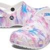 Sandales Crocs Classic Casual unisexes blanches, roses et bleues « Blanc, rose et bleu » 207567-94S