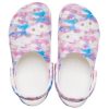 Sandales Crocs Classic Casual unisexes blanches, roses et bleues « Blanc, rose et bleu » 207567-94S