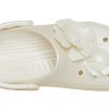 Sandales Crocs Classic Clog 3D Flower (femmes) blanches 205587-159